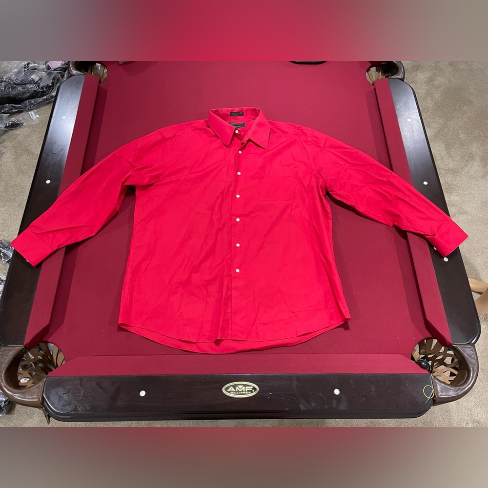 Alexander Julian Colours Size: XL 17-17 1/2, 34/35 Long Sleeve Collared Shirt